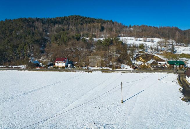 Działka budowlana Roztoka-Brzeziny gm. Gródek nad Dunajcem