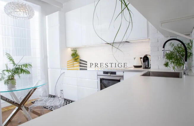 Piękny apartament urządzony w stylu loftowym