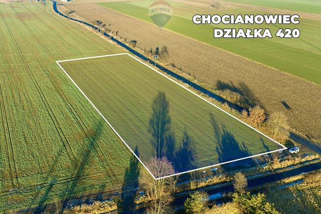 Działka rolna w Chocianowcu, pow. 8600m²