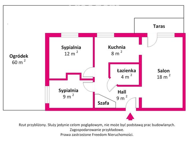 Atrakcyjne, 3 pokoje z ogródkiem, Tarchomin!