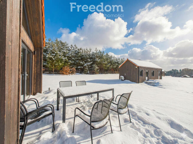 Domek/Inwestycja na Mazurach w pobliżu jeziora