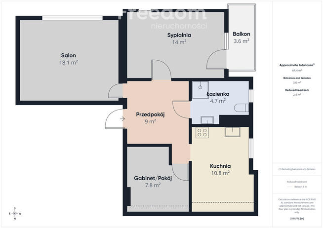 Przestronne mieszkanie w Straszynie - SWPL
