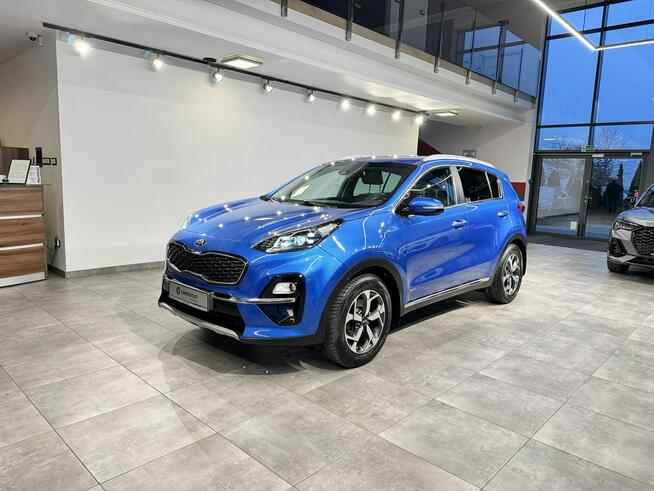 Kia Sportage 1.6T-GDI 177KM DCT AWD 2019 r., salon PL, komplet opon, serwisowana