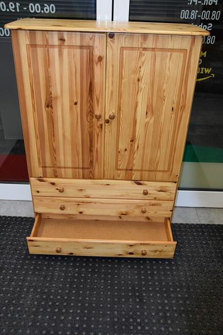 komoda - bieliźniarka z drewna sosnowego - jak nowa