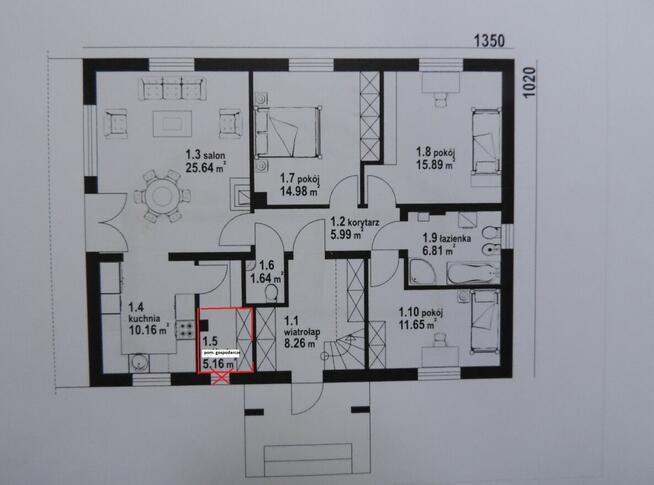 Wiskitki - nowy, wykończony dom na dużej działce