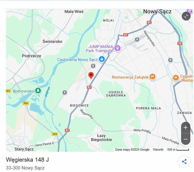 Garaż Magazyn do wynajęcia - monitorowany - Nowy Sącz