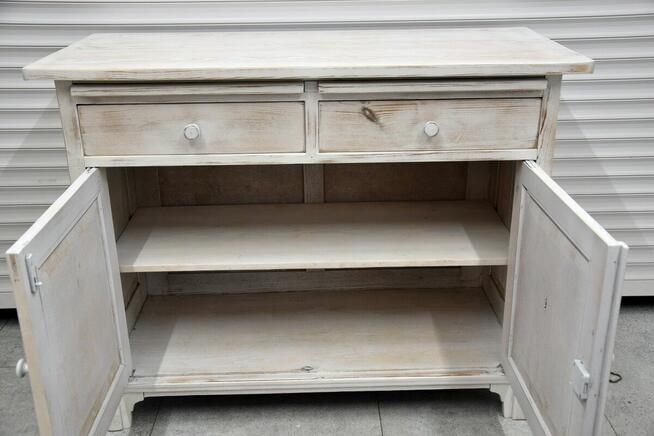 komoda z drewna sosnowego - jak nowa