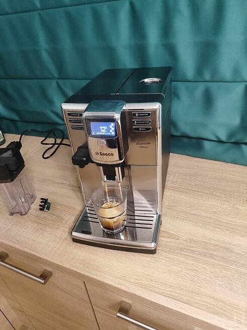 Ekspres do kawy Saeco incanto+nowa karafka na mleko
