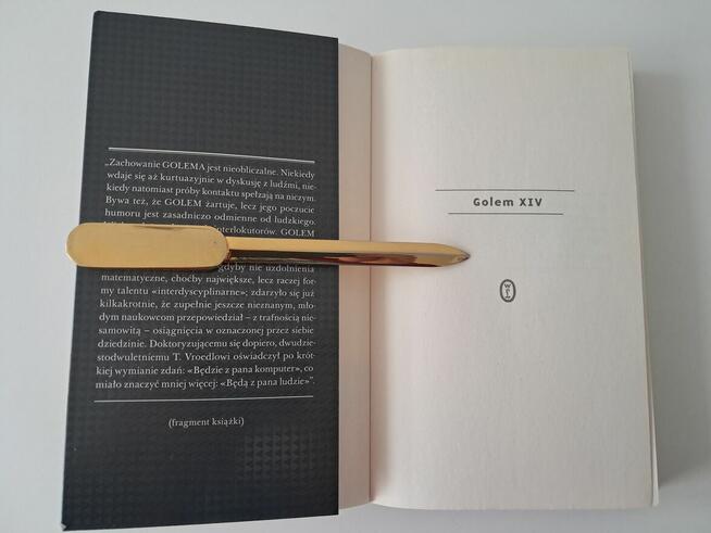 Książka „Golem XIV” S. Lem, do sprzedania