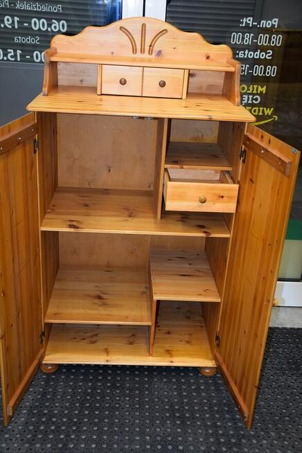 komoda z drewna sosnowego - jak nowa