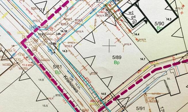 Działka bud. uzbrojona, os. Morskie, ul. Krańcowa Koszalin