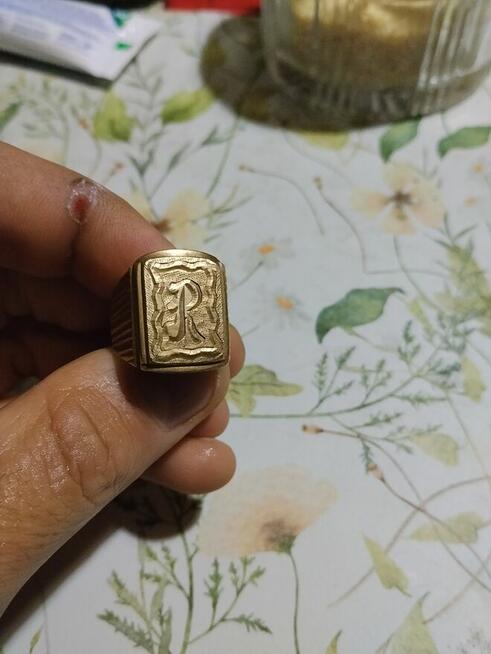 Sygnet złoty męski