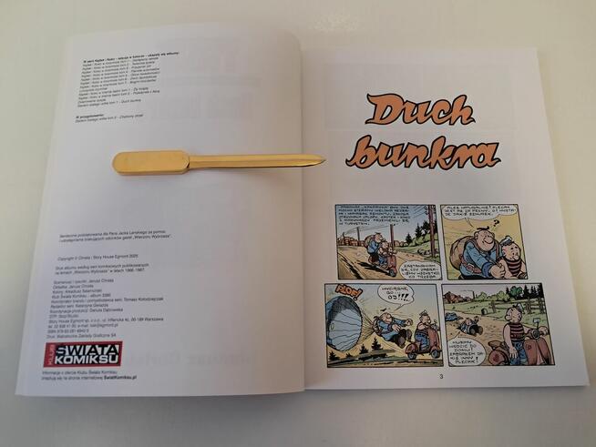 Komiks„Kajtek i Koko–Śladem b. wilka.Duch bunkraJ.Christa