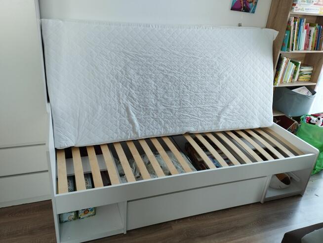 Łóżko białe 90x200