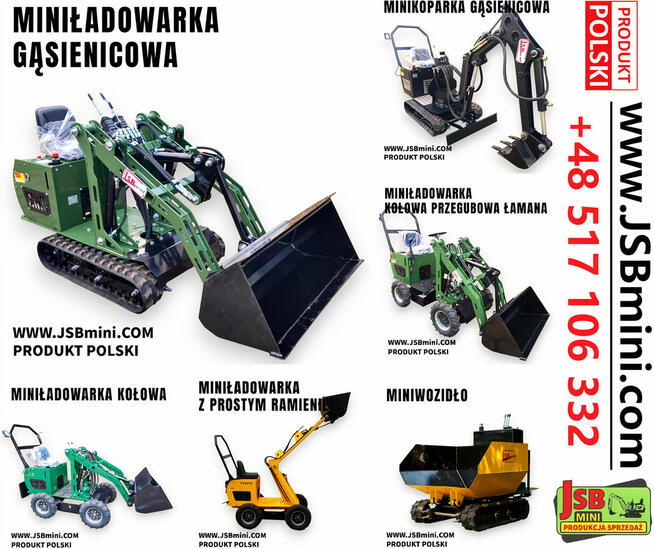 Ładowarka Koparka Wozidło - NOWE 2026 - Prosto od Producenta