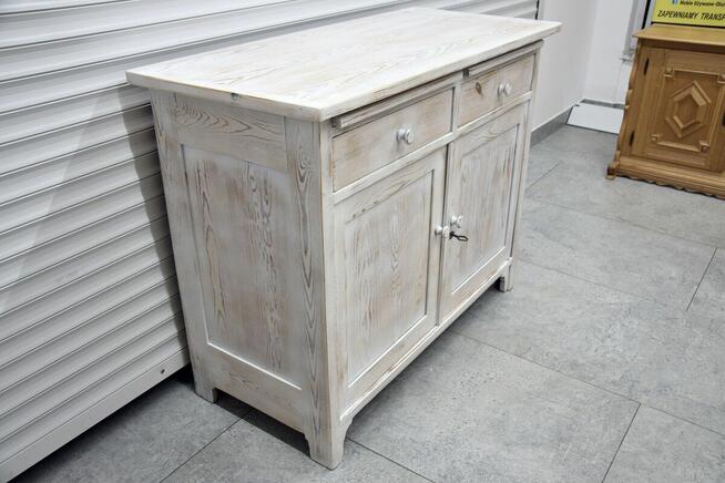 komoda z drewna sosnowego - jak nowa