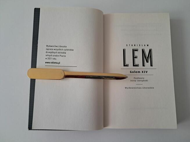 Książka „Golem XIV” S. Lem, do sprzedania
