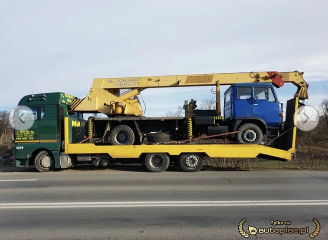 MAN TGX Sprzedam Pomoc Drogowa do przewozu maszyn budowlanyc