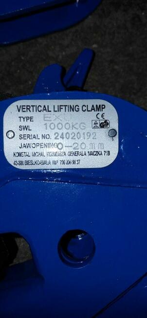 Uchwyty do transportu blachy