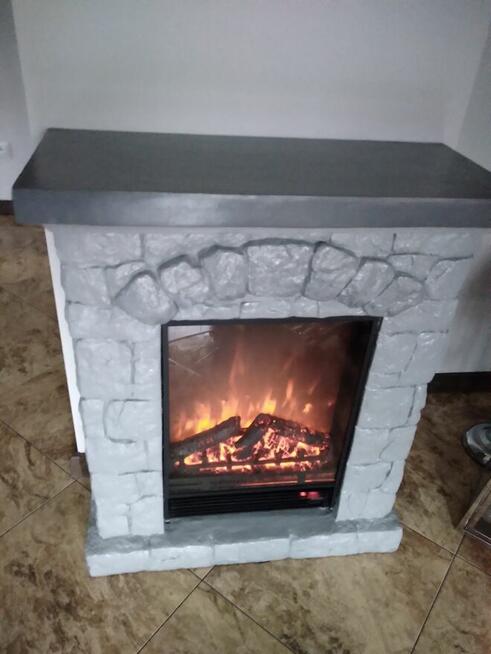 Kominek elektryczny Led pilot grzanie