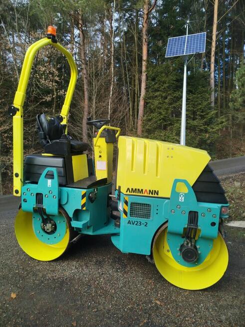 Walec drogowy Ammann AV23-2 2500kg YANMAR 2.5t stal wibracje