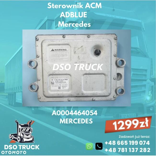 Sterownik ACM adblue A0004464054 A0004462054 Mercedes MP ACT