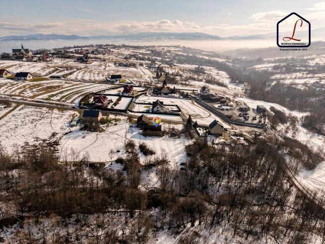 Działka o pow. 61 ar . Trzetrzewina gm. Chełmiec