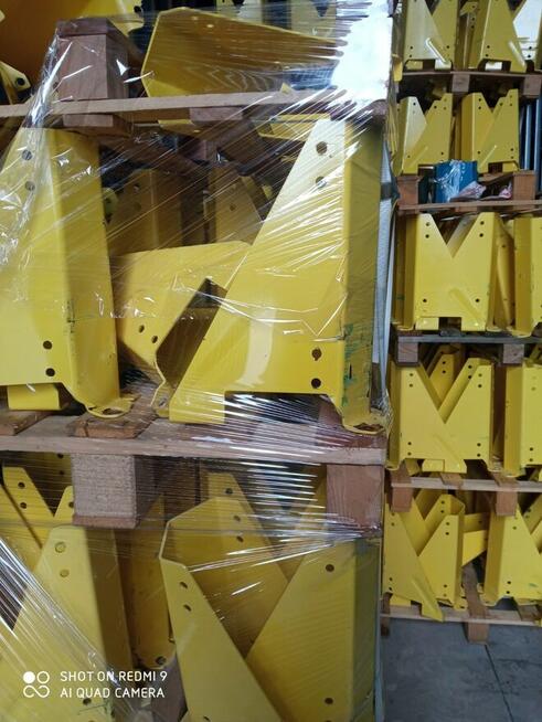 Używane regały magazynowe paletowe akcesoria do regałów