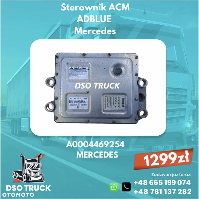 A0004466654 A0004469254 Sterownik ACM adblue Mercedes MP ACT