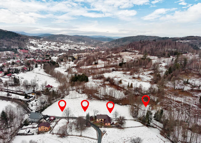 Działka budowlana w Korbielowie