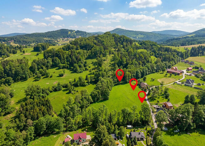 Działka budowlana w Korbielowie