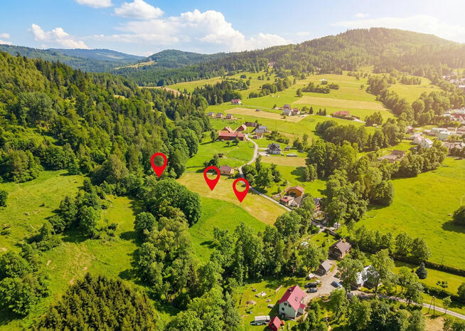 Działka budowlana w Korbielowie