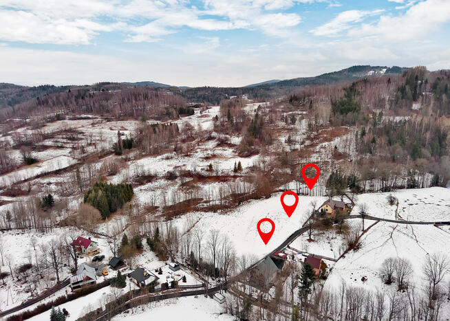 Działka budowlana w Korbielowie