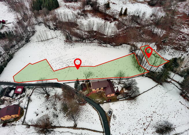 Działka budowlana w Korbielowie