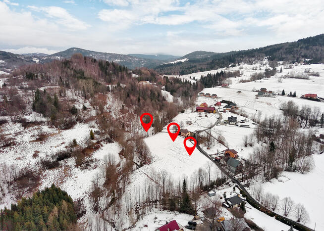 Działka budowlana w Korbielowie