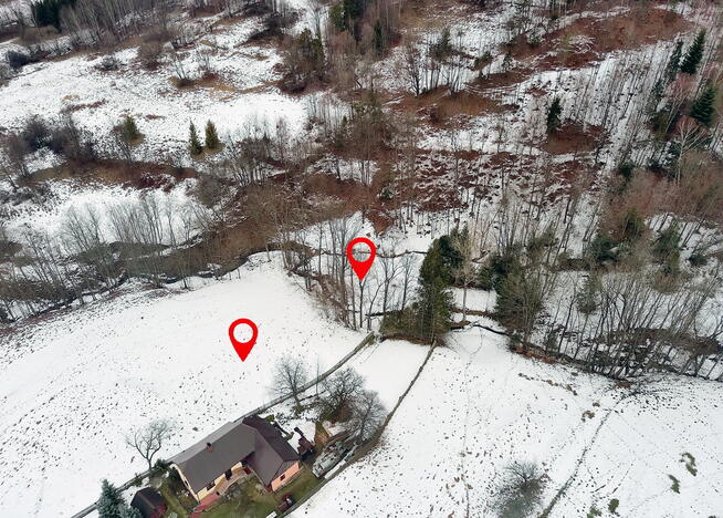 Działka budowlana w Korbielowie