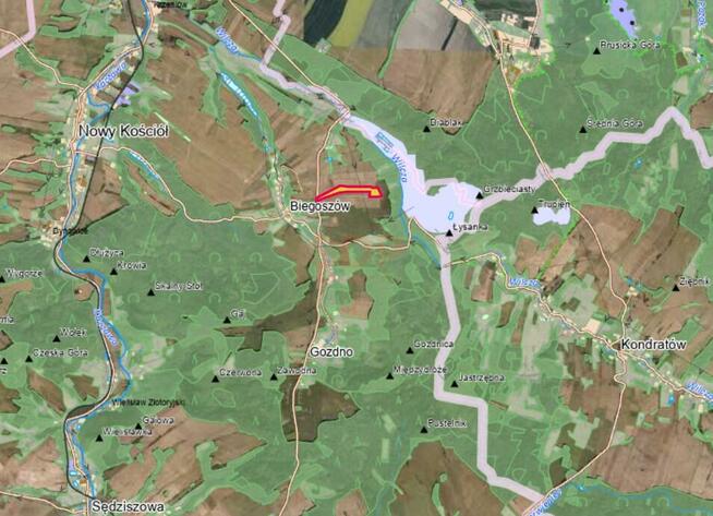 Działka przemysłowa gm. Świerzawa