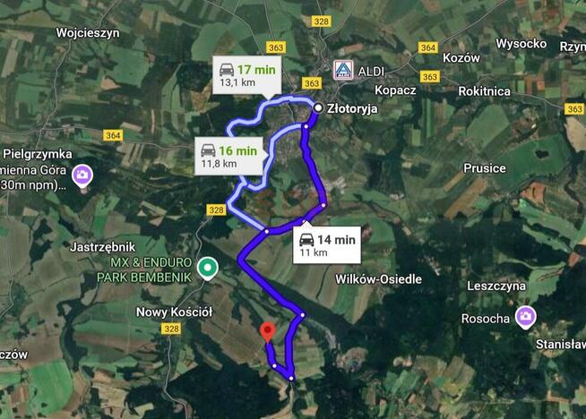 Działka przemysłowa gm. Świerzawa