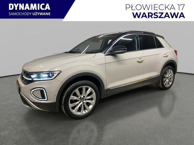 Volkswagen T-Roc Style 1.5TSI 150KM DSG 2022 r., salon PL, serwisowany, 74tys.km przeb.