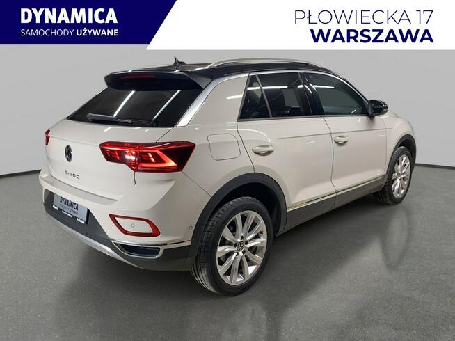 Volkswagen T-Roc Style 1.5TSI 150KM DSG 2022 r., salon PL, serwisowany, 74tys.km przeb.
