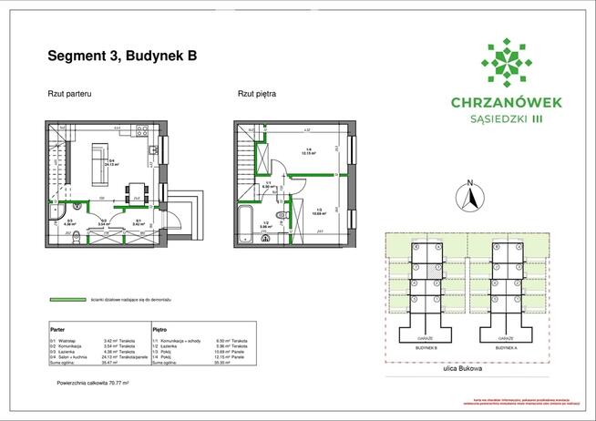 Mieszkanie tupu segment na kameralnym osiedlu