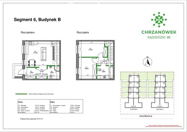 Mieszkanie tupu segment na kameralnym osiedlu
