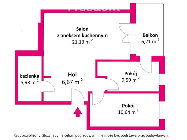 3 pokoje Ząbki osiedle Neptun