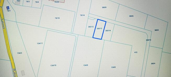 Działka budowlana Gowino gm. Wejherowo, Borówkowa