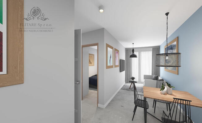 Duże, mieszkanie 96,6m2 z 3 balkonami/ Jagodno, Brochów Wrocław