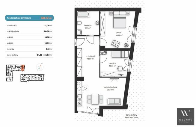Mieszkanie Kraków Prądnik Biały