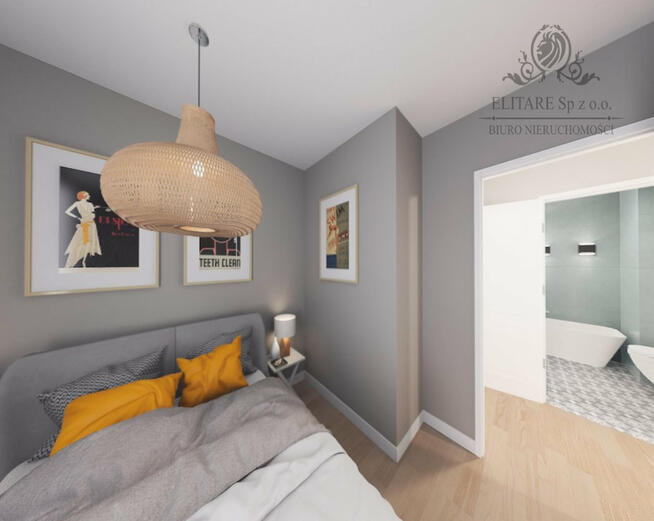 Mieszkanie 3pok, 59,43m2 z ogrodem 23,62m2 + miejsce w garażu/ Brochów Wrocław