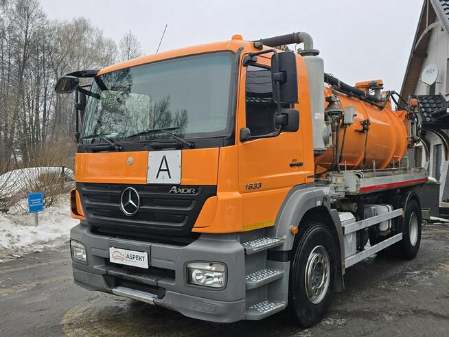 Mercedes AXOR 4X2 / WUKO Asenizacyjny FFG Elegant WUKO do zbierania odpadów / czyszczenia kanalizacj
