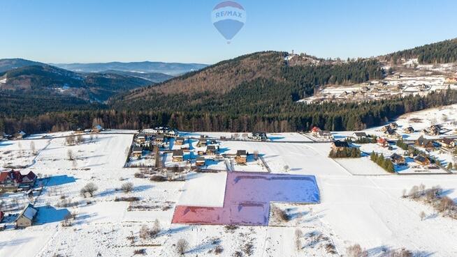 Działka inwestycyjna / 6 domów / Zawoja