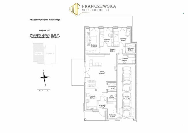 Dom Dominów gm. Głusk,